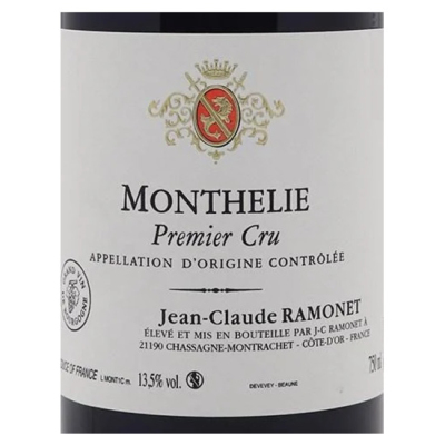 Jean-Claude Ramonet Monthelie 1er Cru 2020 (1x75cl)