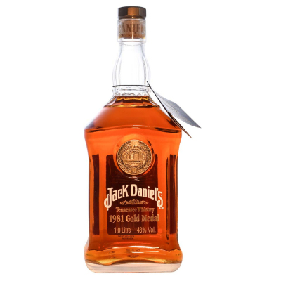 Jack Daniels Tennessee Whiskey 1981 Gold Medal Series NV (1x75cl)