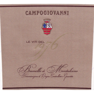 Campogiovanni Brunello di Montalcino Le Viti del 1976 2010 (3x75cl)