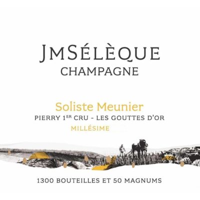 Jean-Marc Seleque Soliste Meunier Les Gouttes d'Or 1er Cru 2017 (6x75cl)