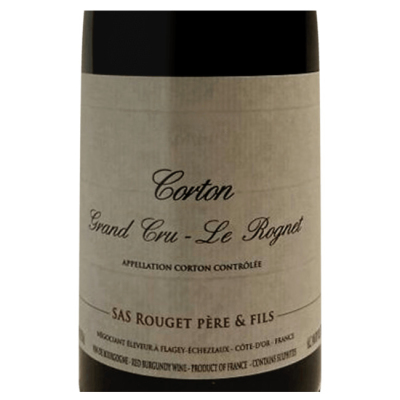 SAS Rouget Pere & Fils, Corton Grand Cru, Le Rognet et Corton 2018 (12x75cl)