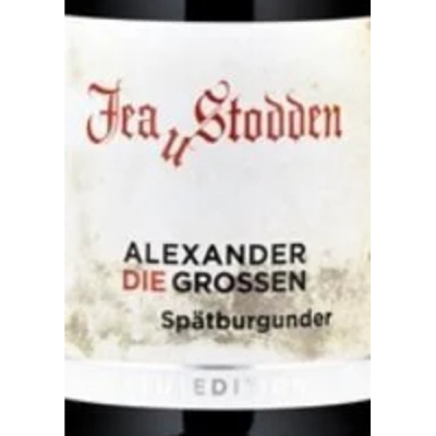 Jean Stodden, Alexander Die Grossen Spatburgunder, Ahr 2020 (1x75cl)