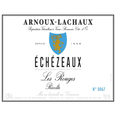 Arnoux-Lachaux Echezeaux Grand Cru Les Rouges 2022 (6x75cl)