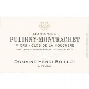 Henri Boillot Puligny-Montrachet 1er Cru Clos de la Mouchere 2020 (6x75cl)